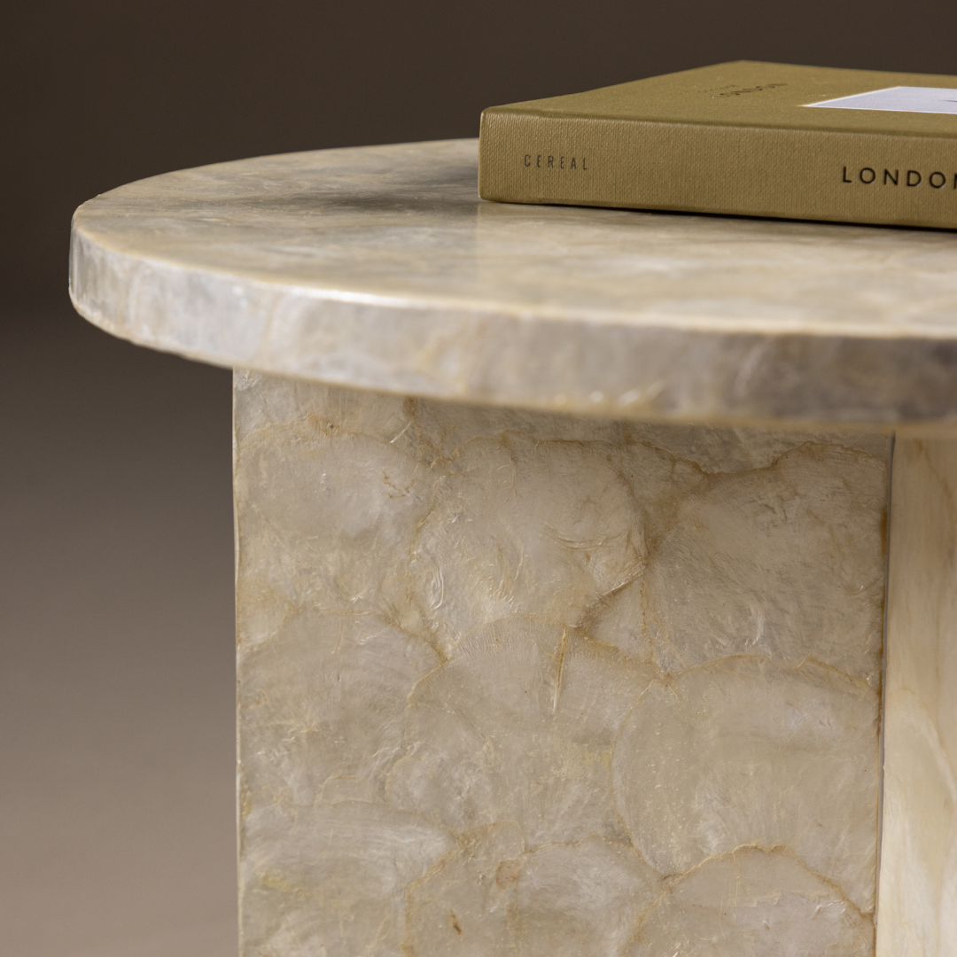Smögen sofabord 40 CM Beige