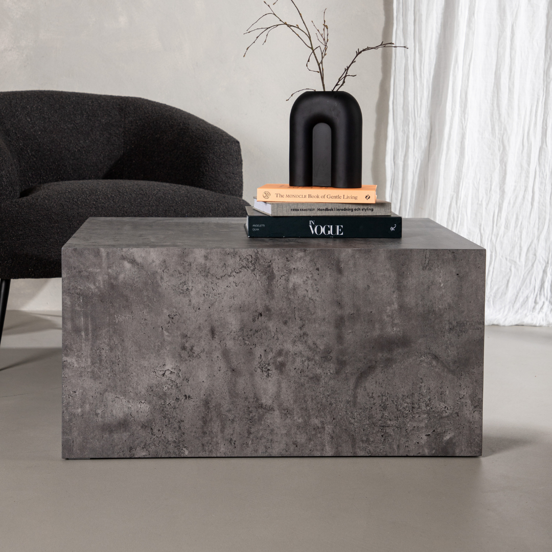 York sofabord Dark Grey