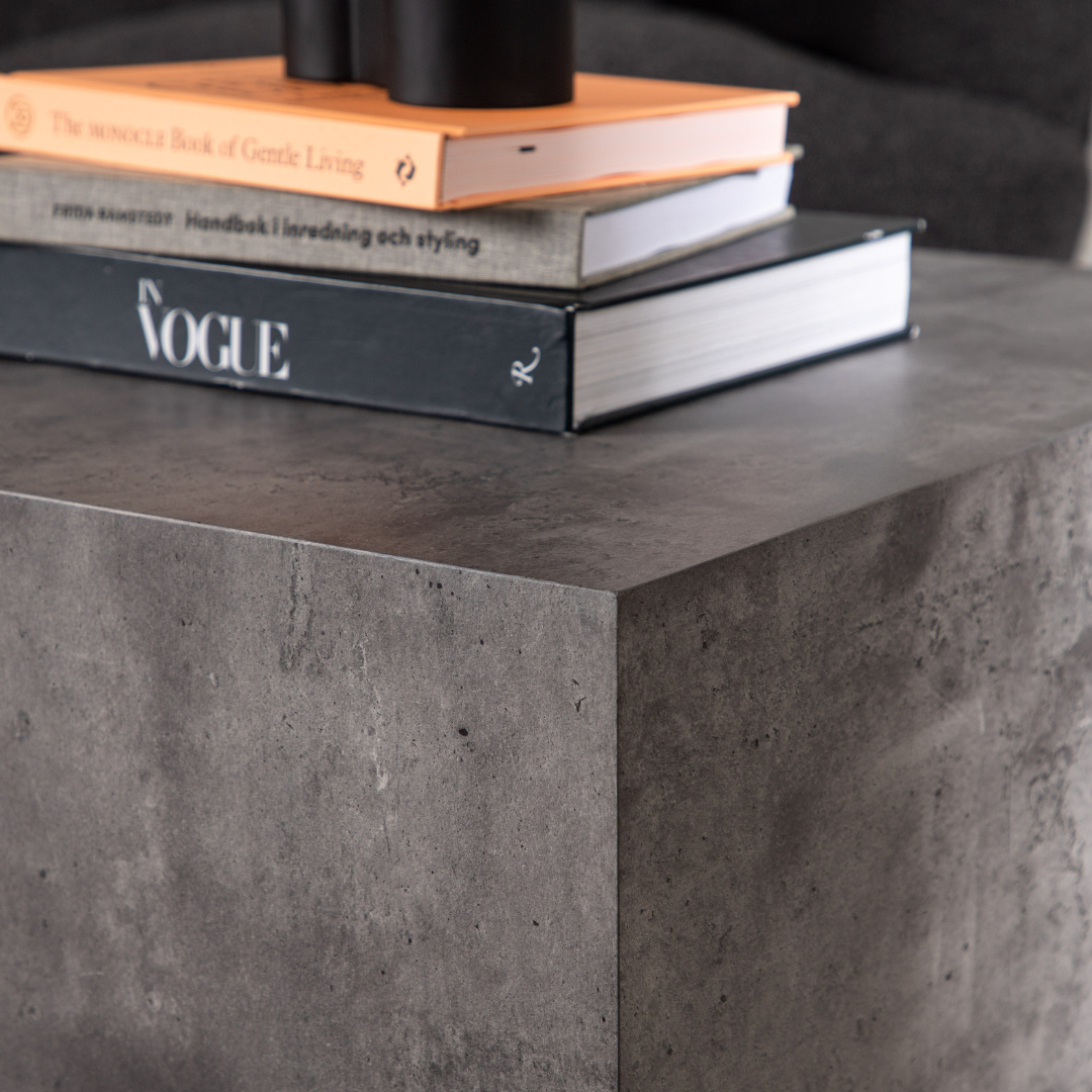 York sofabord Dark Grey