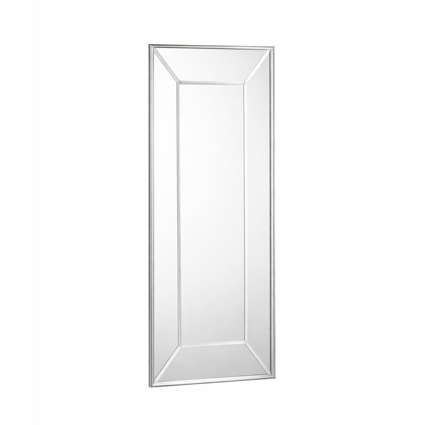 Lojf spejl 180 CM Sølv