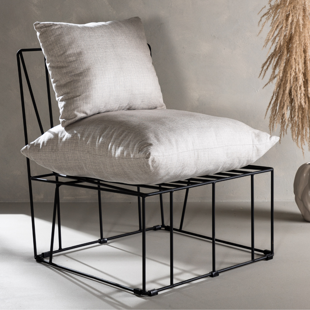 Lovonia loungestol Beige