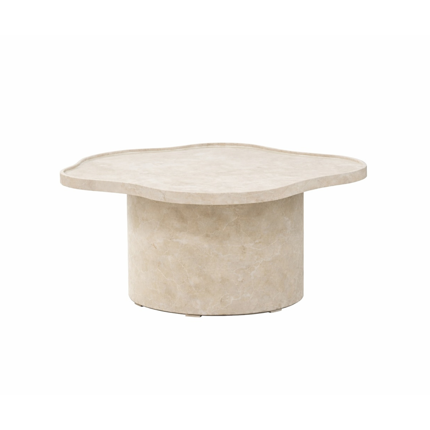 Ilse sofabord Beige/hvid