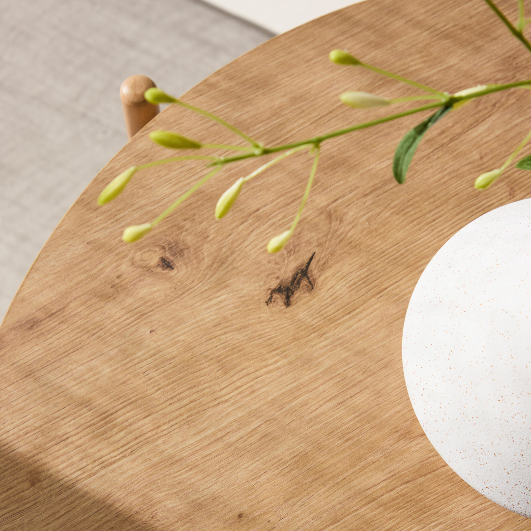 Rubbo sofabord 80 CM Natur