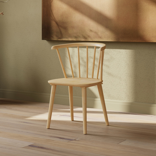 Bobby spisebordsstol Natur - 2-pak