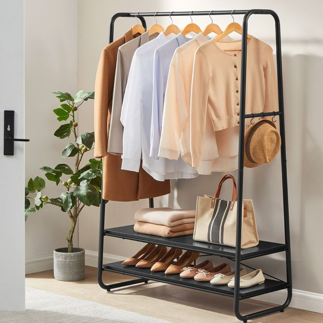 Lomi garderobestativ Sort