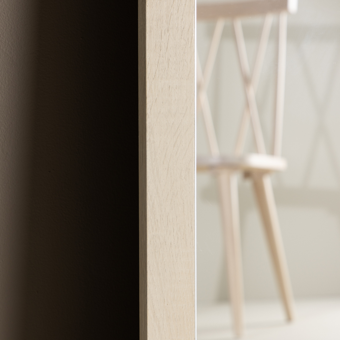 Memphis spejl 193 CM Whitewash