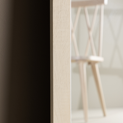 Memphis spejl 193 CM Whitewash