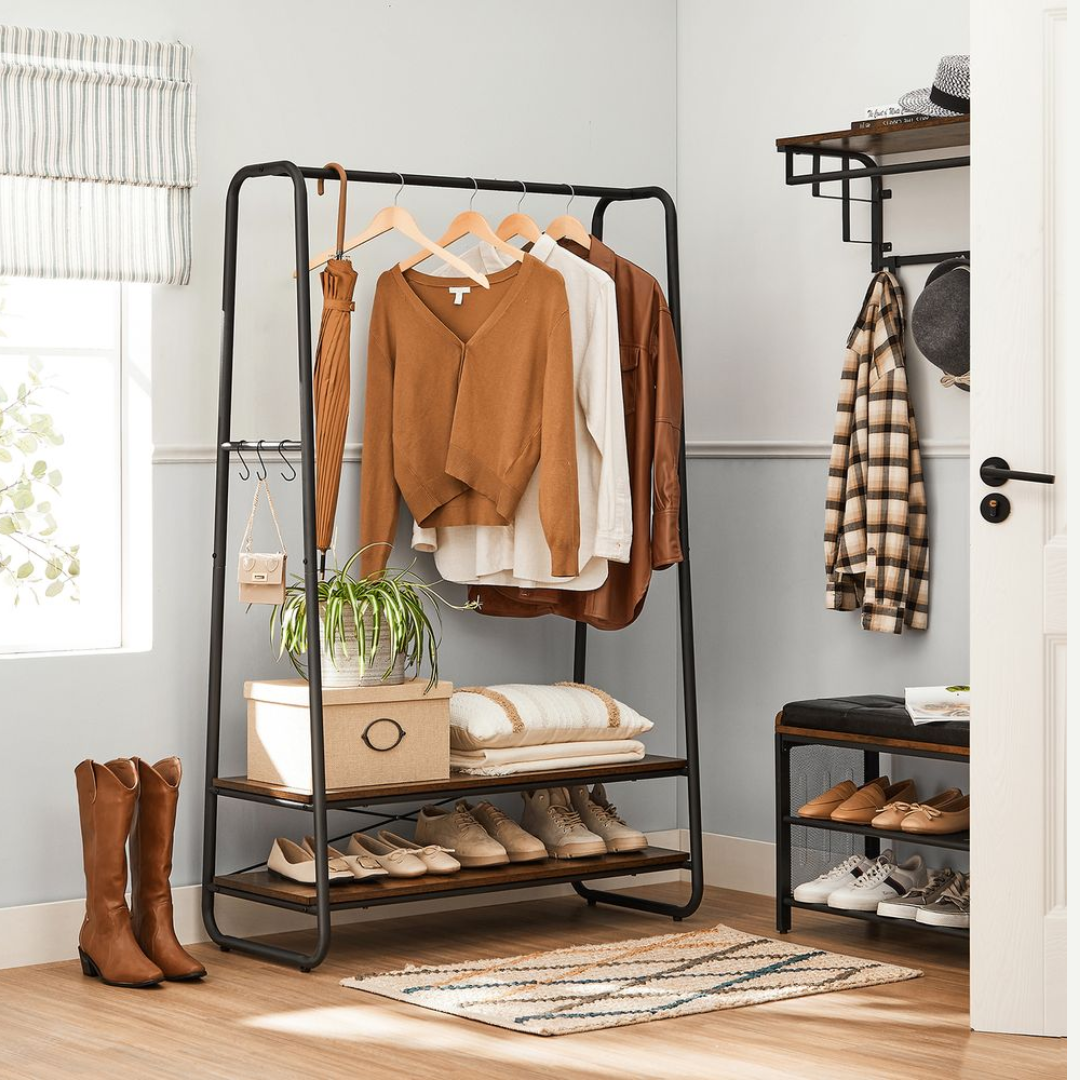 Lomi garderobestativ Espresso Brown