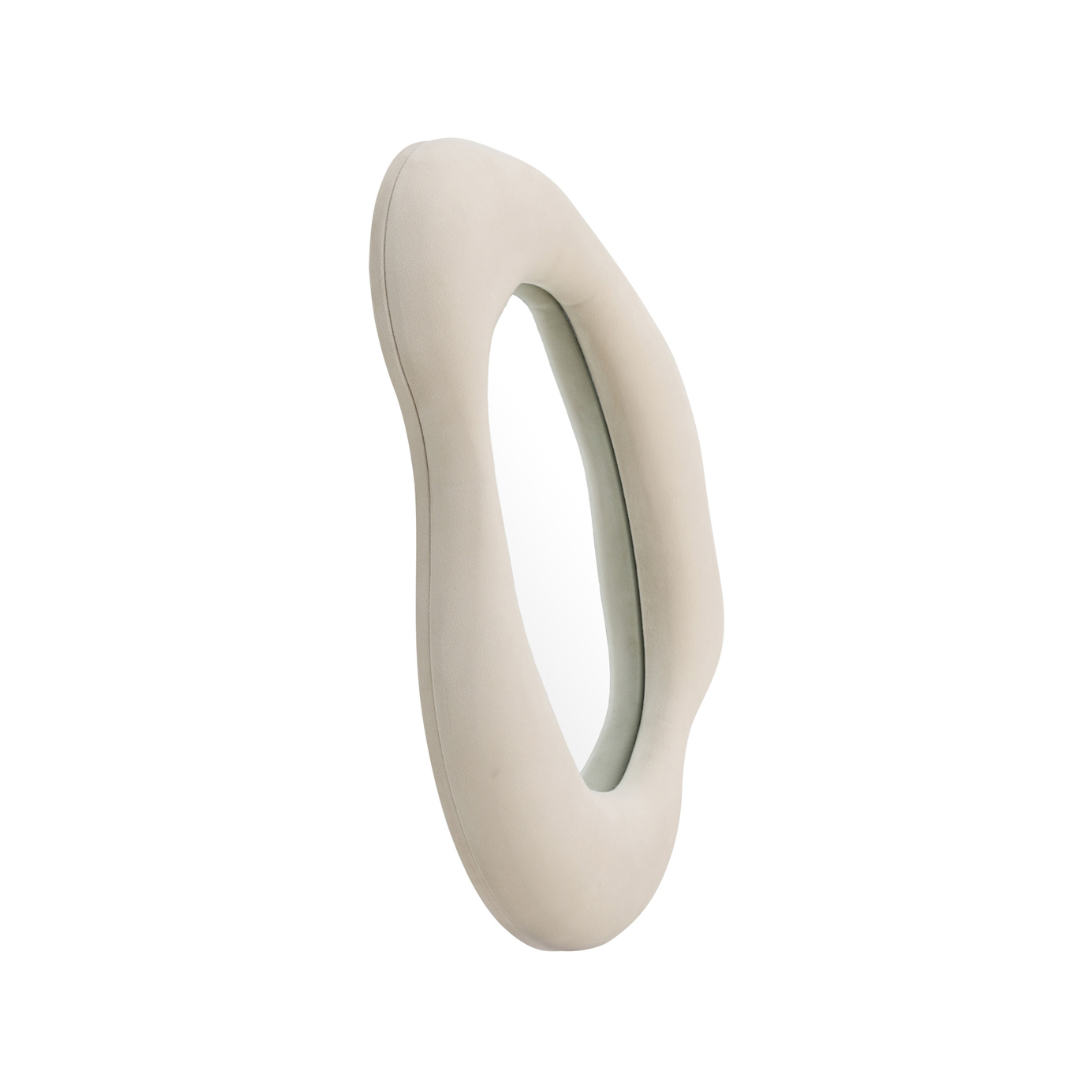 Louisville spejl 70 CM Beige