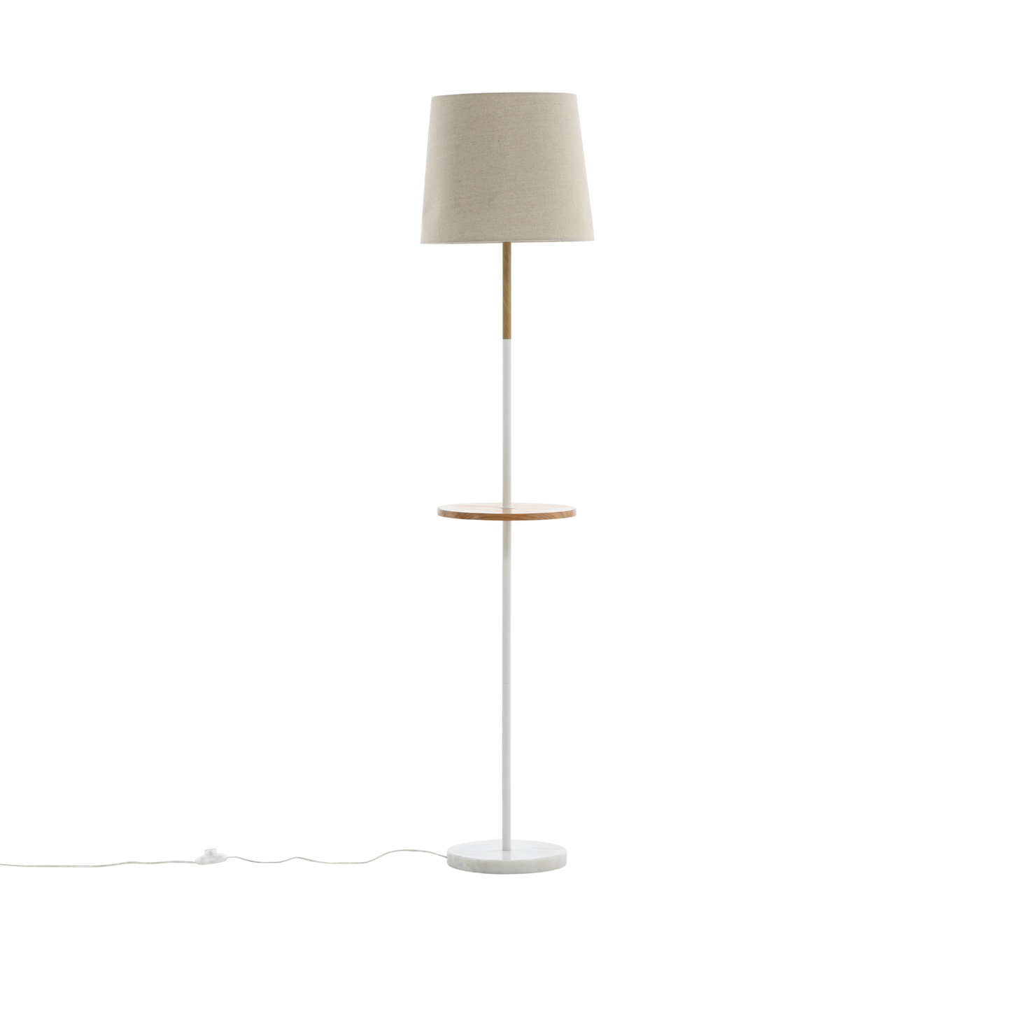 Hattman Gulvlampe Beige