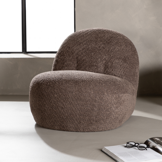 Omaha loungestol Mokka