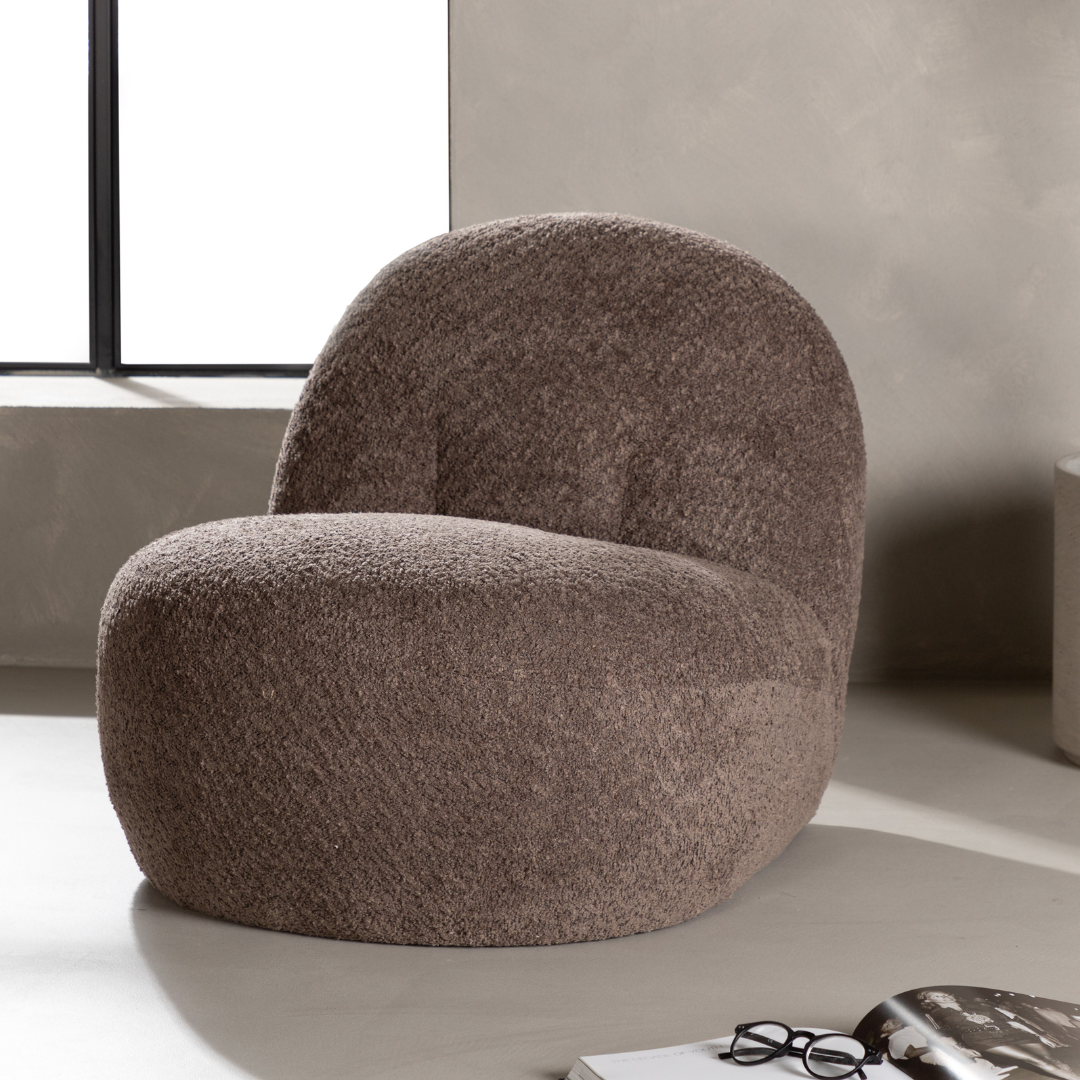Omaha loungestol Mokka