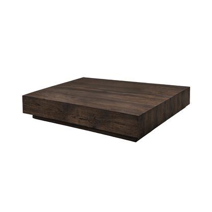 York sofabord Mokka 80x80