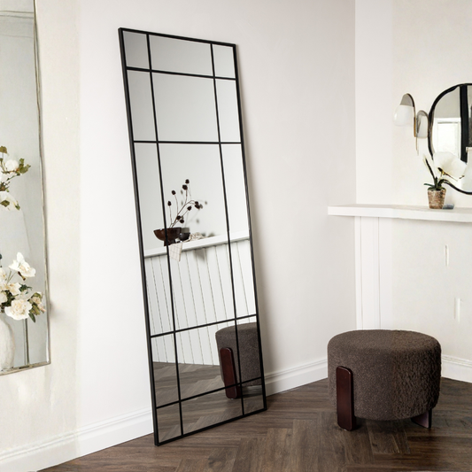 Lake spejl 193 CM sort