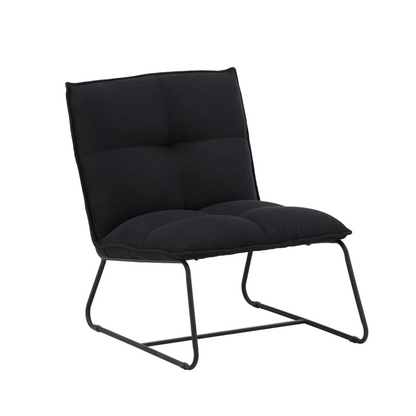 Madison loungestol Sort