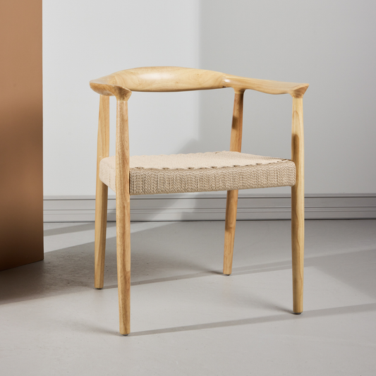 Lovön spisebordsstol Natur - 2-pak