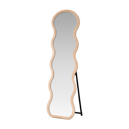 Loui spejl 158 CM Beige