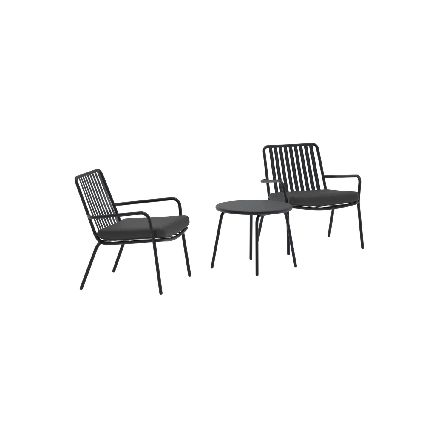 Mykonos Loungesæt Sort