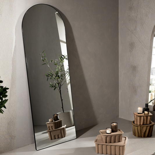 Sarasota spejl 193 CM Sort