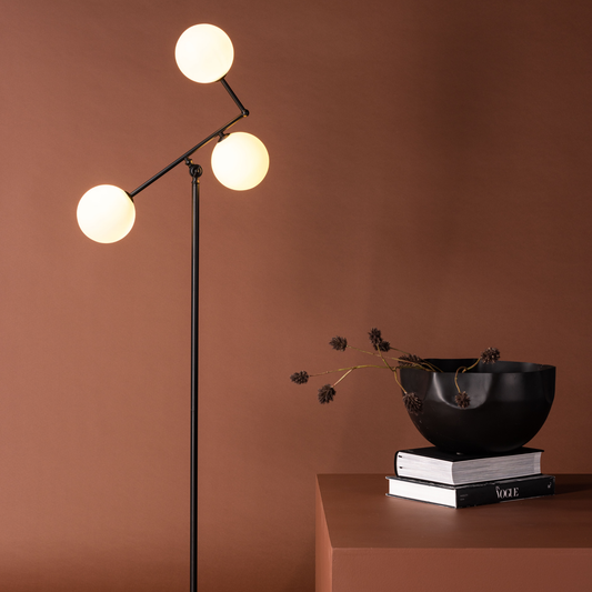 Marsan Gulvlampe Sort