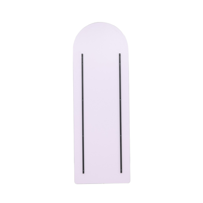 Sarasota spejl 193 CM Sølv/Rosa