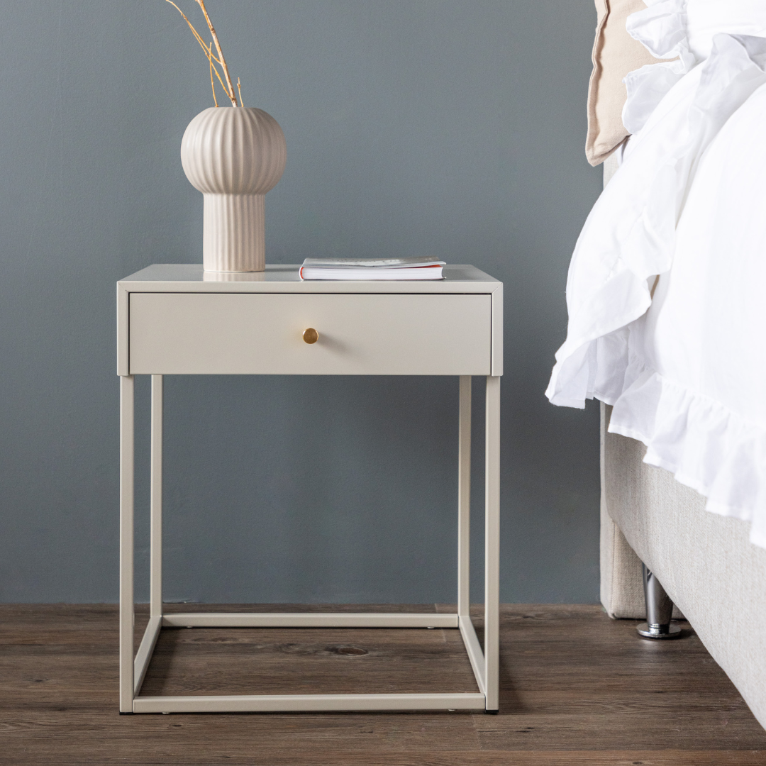 Bakal sengebord Beige