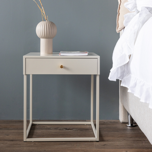 Bakal sengebord Beige