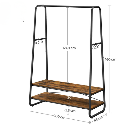 Lomi garderobestativ Espresso Brown